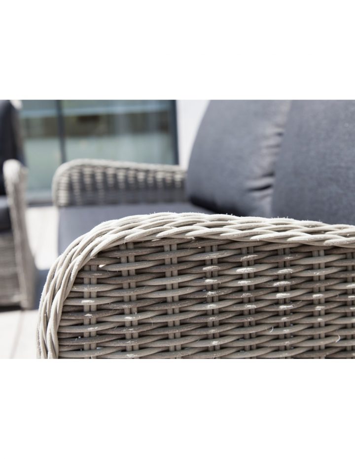 Salon De Jardin Détente Denver – Aluminium Résine Tressée concernant Salon De Détente Jardin