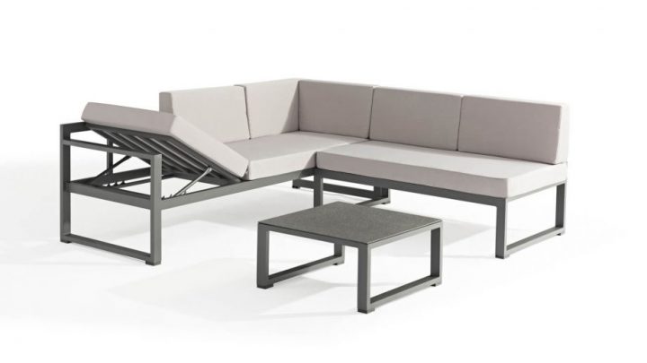 Salon De Jardin En Aluminium – Collection Relax – Homifab intérieur Destockage Salon De Jardin Aluminium