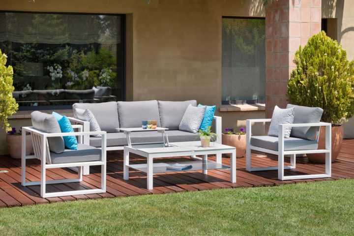 Salon De Jardin En Aluminium Haut De Gamme – Jelly dedans Destockage Salon De Jardin Aluminium