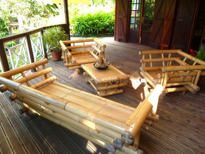Salon De Jardin En Bambou | Idées De Décoration Intérieure encequiconcerne Déco Jardin Bambou