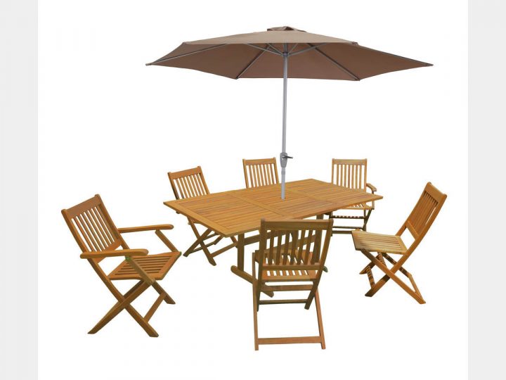 Salon De Jardin En Bois Exotique Osaka – "Bali" – 1 Table intérieur Salon De Jardin Bois Exotique