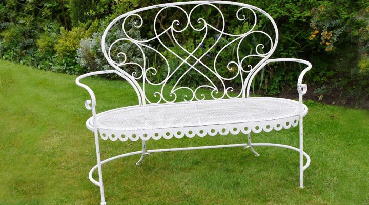 Salon De Jardin En Fer Forgé Romantique – Mailleraye.fr Jardin encequiconcerne Décoration Jardin Fer Forgé