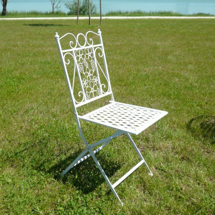 Salon De Jardin En Fer Forgé – Tables – Chaises – Bancs avec Salon De Jardin En Fer Forgé