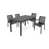 Salon De Jardin En Plastique - Ensemble De Jardin Table Et à Cdiscount Salon De Jardin