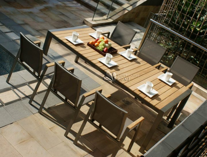 Salon De Jardin En Polywood avec Table Hespéride Piazza Centrakor