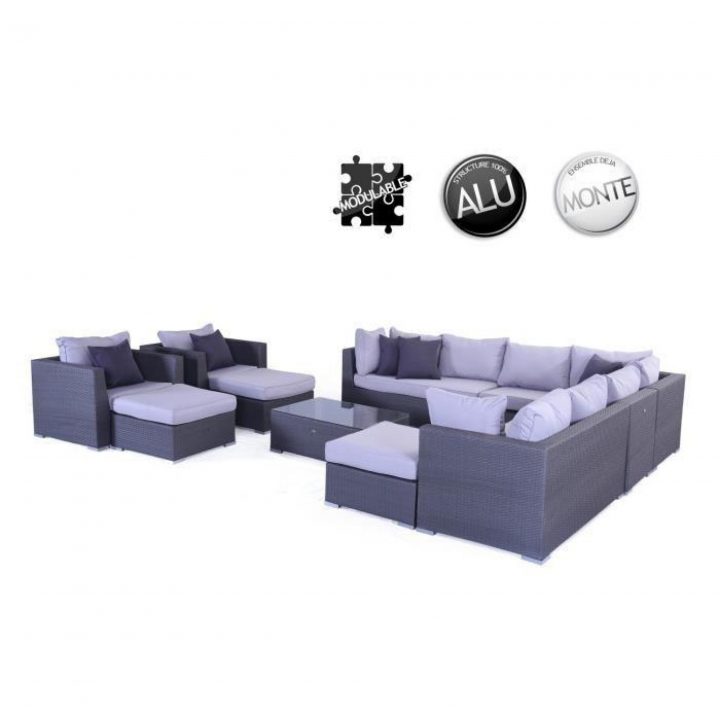 Salon De Jardin En Résine Tressée 14 Places Hawaï Noir à Salon De Jardin Hawai Salon De Jardin En Résine Tressée 14 Places Hawaï Noir à Salon De Jardin Hawai