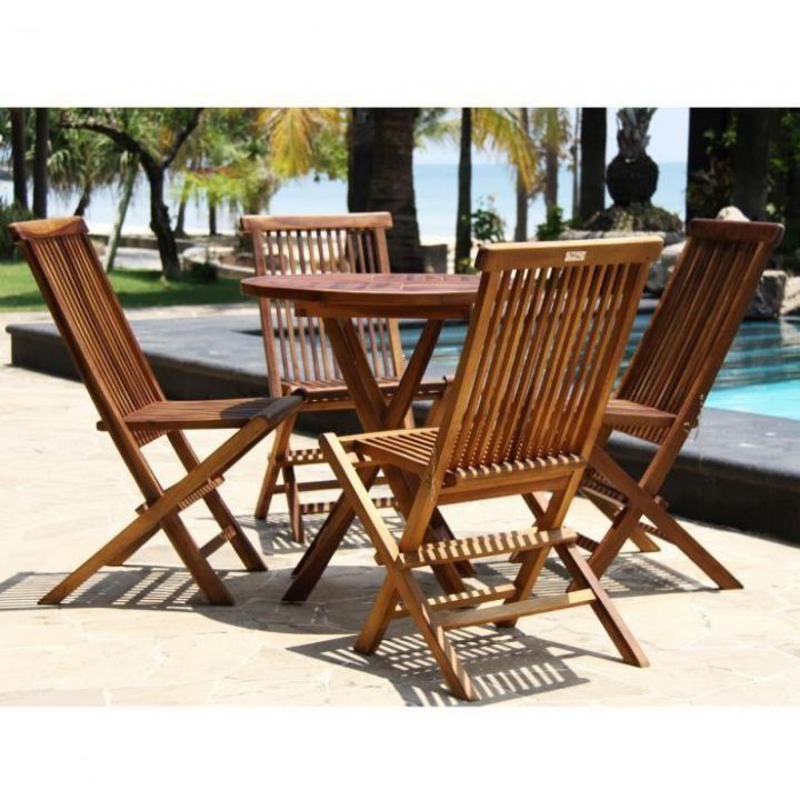 Salon De Jardin En Teck Huilé – Table Ronde + 4… – Achat pour Salon De Jardin En Teck Pas Cher Salon De Jardin En Teck Huilé – Table Ronde + 4… – Achat pour Salon De Jardin En Teck Pas Cher