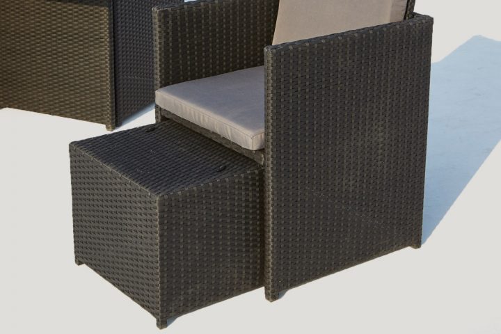 Salon De Jardin Encastrable 10 Places En Résine Tressée concernant Salon De Jardin Monaco