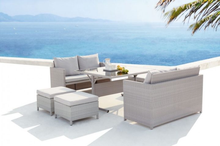 Salon De Jardin Encastrable En Resine 8 Places Gris Blanc serapportantà Salon De Jardin Resine Solde Salon De Jardin Encastrable En Resine 8 Places Gris Blanc serapportantà Salon De Jardin Resine Solde