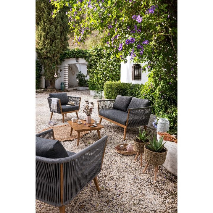 Salon De Jardin Gris Et Naturel Azur 4 Personnes – Salon concernant Salon De Jardin Jade Salon De Jardin Gris Et Naturel Azur 4 Personnes – Salon concernant Salon De Jardin Jade