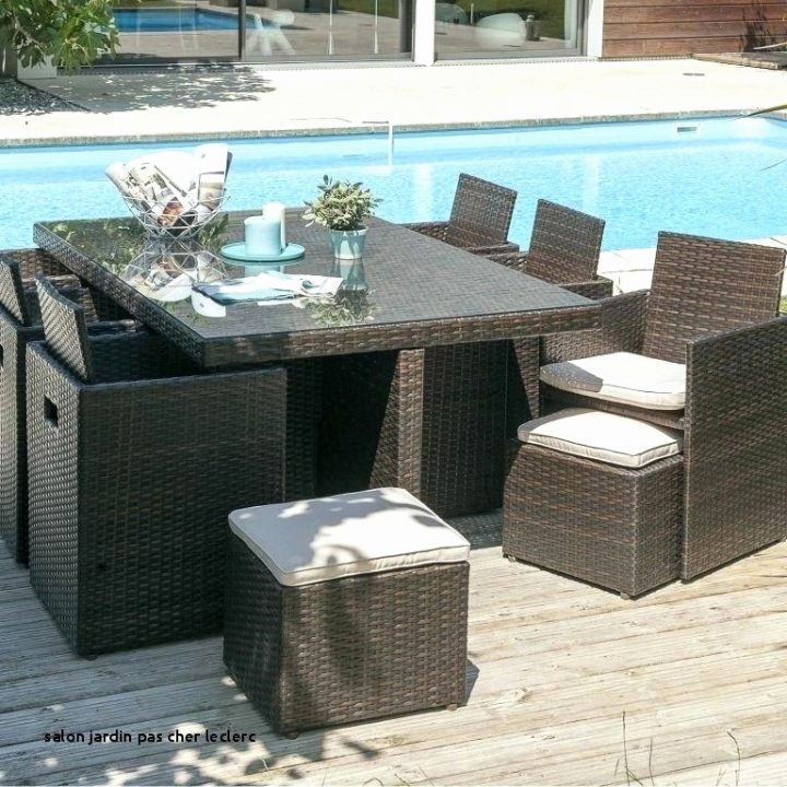 Salon De Jardin Leclerc Resine Tressee Meilleur De Resine avec Salon De Jardin En Résine Tressée Leclerc