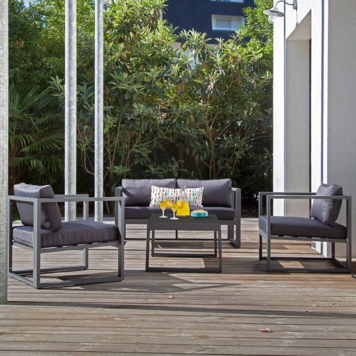 Salon De Jardin Lounge Manhattan : Table Basse + 2 à Salon De Jardin But Salon De Jardin Lounge Manhattan : Table Basse + 2 à Salon De Jardin But