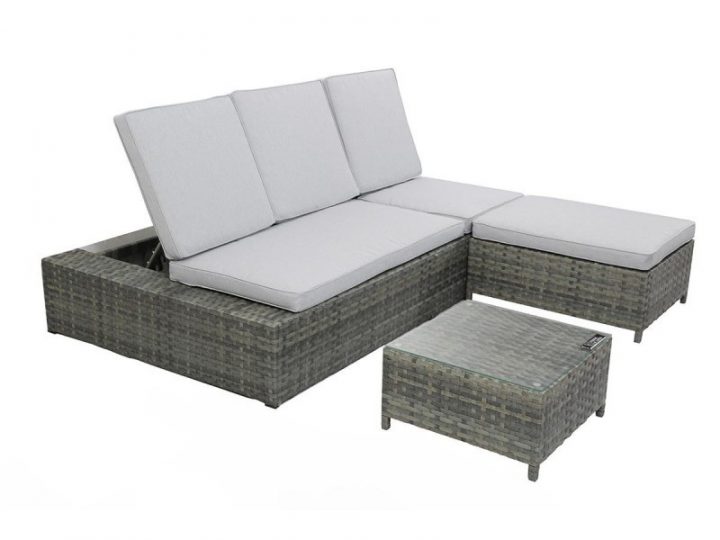 Salon De Jardin Modulable En Résine Tressée "Bali Xl encequiconcerne Salon De Jardin Résine Tressée Gifi