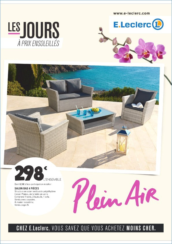 Salon De Jardin Resine Centre Leclerc – Mailleraye.fr Jardin dedans Salon De Jardin Résine Leclerc