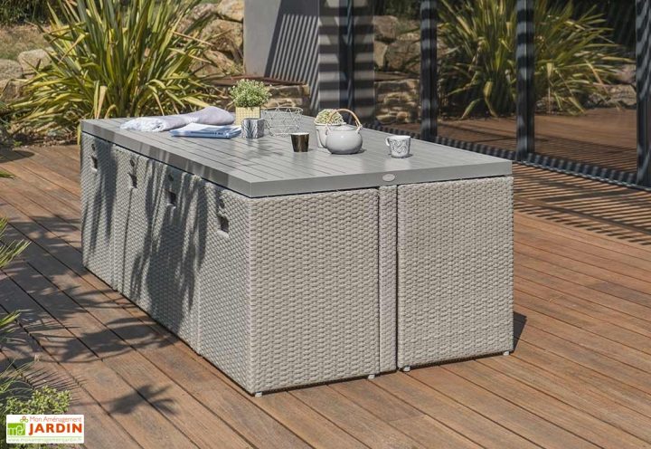 Salon De Jardin Resine Tressee 8 Fauteuils – Mailleraye.fr destiné Salon De Jardin Résine Tressée Encastrable Leclerc