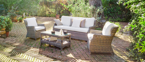 Salon De Jardin Resine Tressee Beige – Mobilier De Jardin serapportantà Salon De Jardin Resine Tressée Pas Cher