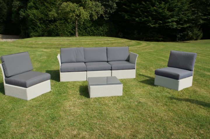 Salon De Jardin Résine Tressée Modulable – Abri De Jardin concernant Salon De Jardin Cap Est