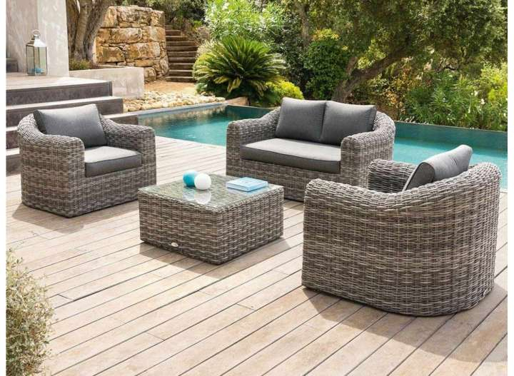 Salon De Jardin Resine Tressée Pas Cher Gifi serapportantà Salon De Jardin Pas Cher Gifi