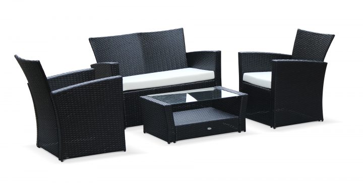 Salon De Jardin Résine Tressée Riverside – Jardin Piscine concernant Salon De Jardin Riverside