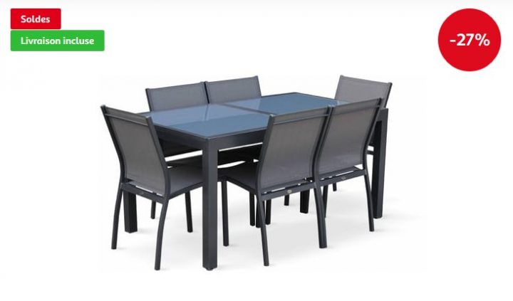 Salon De Jardin Table Extensible Orlando Pas Cher – Soldes dedans Table De Jardin Auchan Salon De Jardin Table Extensible Orlando Pas Cher – Soldes dedans Table De Jardin Auchan