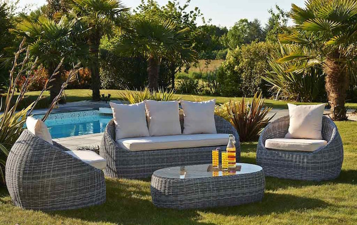 Salon De Jardin Tressé | 44 Photos À La Croisée Des intérieur Salon De Jardin Résine Tressée Leroy Merlin