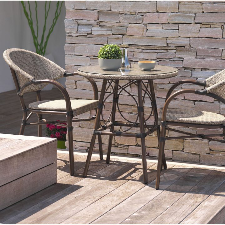 Salon De Jardin Ushuaia, 2 Personnes | Leroy Merlin concernant Salon De Jardin Resine Leroy Merlin