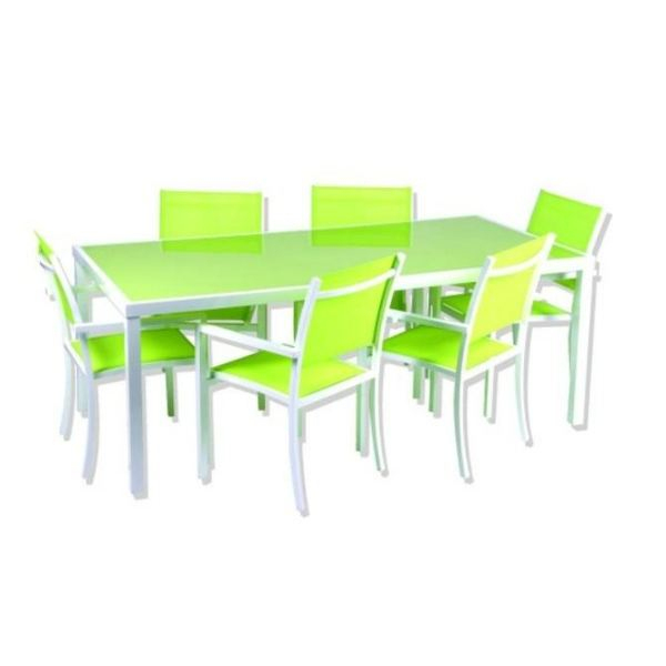 Salon De Jardin Vert intérieur Table Hespéride Piazza Centrakor