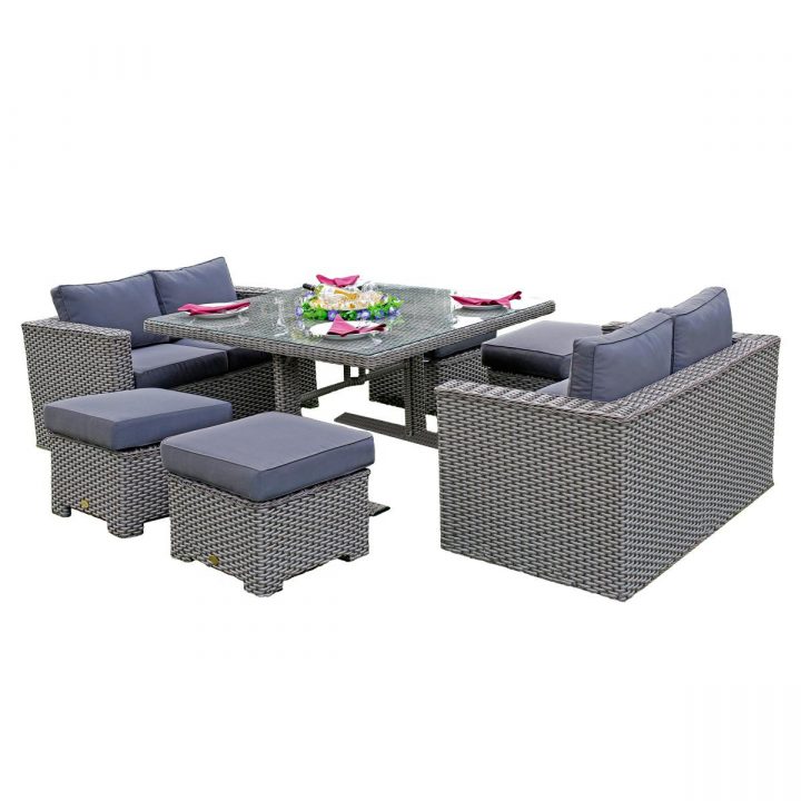 Salon D'Extérieur En Résine Tressée, Salon De Jardin En avec Amazon Salon De Jardin En Resine Tressee