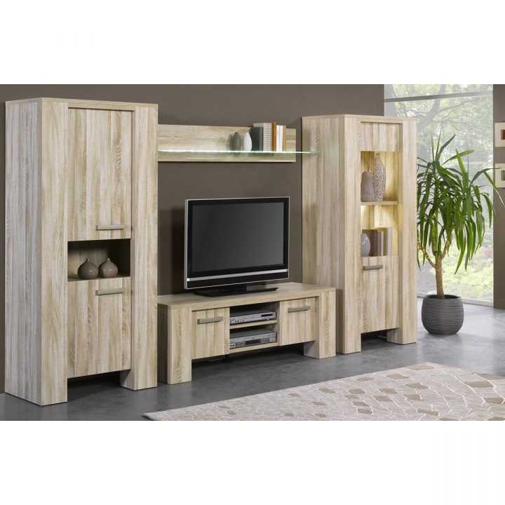 Salon – Ensemble Meuble Tv – Comforium à Meuble Tv