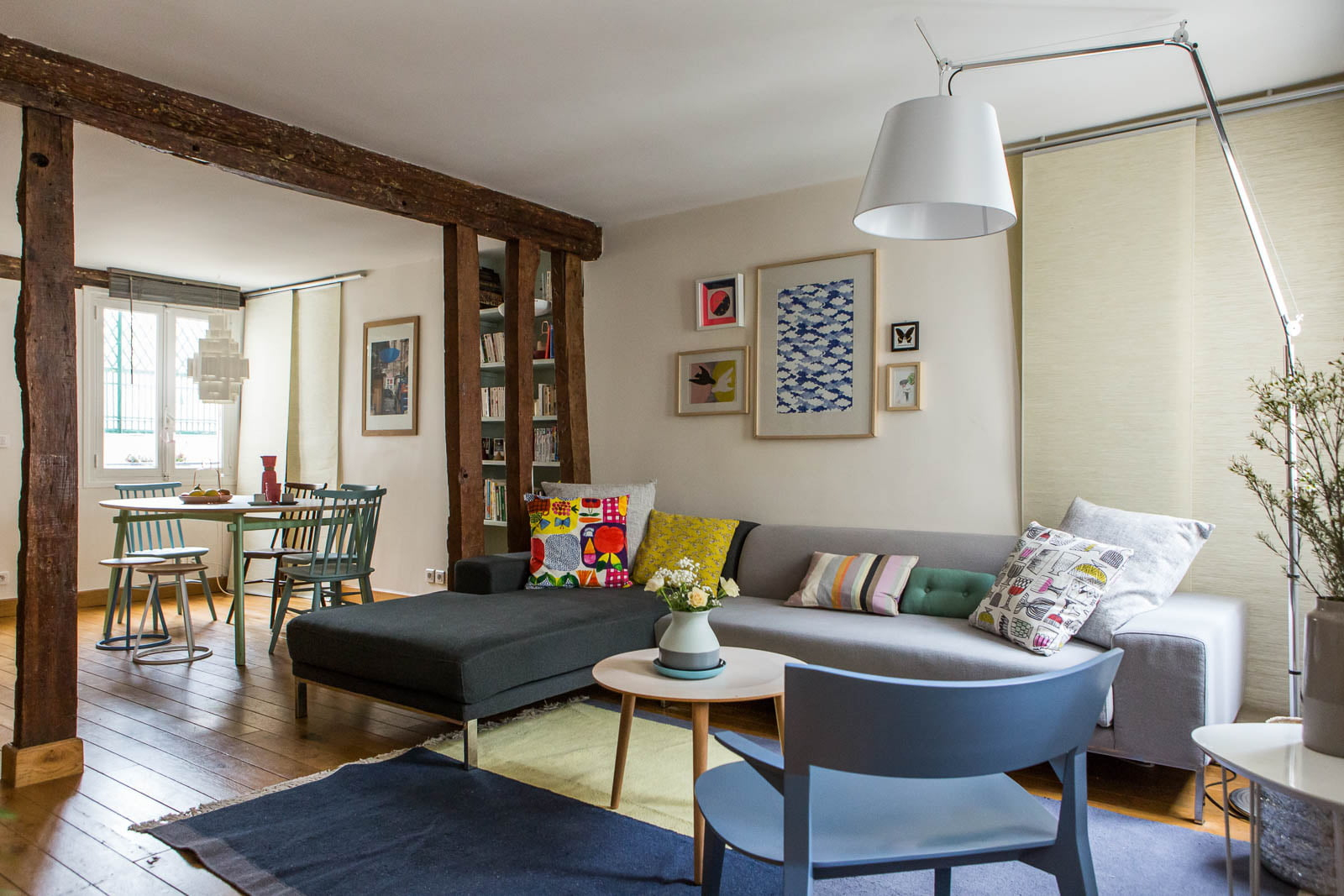Salon Et Salle À Manger : Comment Délimiter Les Espaces ? pour Amenagement Salon Salle A Manger Petit Espace