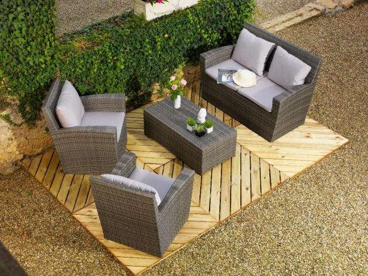 Salon Hawaï En Résine Tressée Sur Jardindeco. Riche D'Un intérieur Salon De Jardin Hawai Salon Hawaï En Résine Tressée Sur Jardindeco. Riche D'Un intérieur Salon De Jardin Hawai