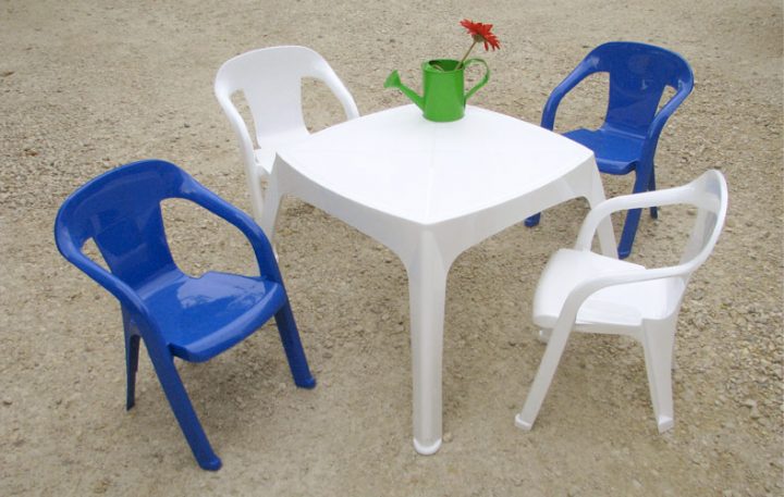 Salon Moghli Avec 1 Table Et 4 Chaises Baghera (2 Chaises tout Salon De Jardin Pour Enfant