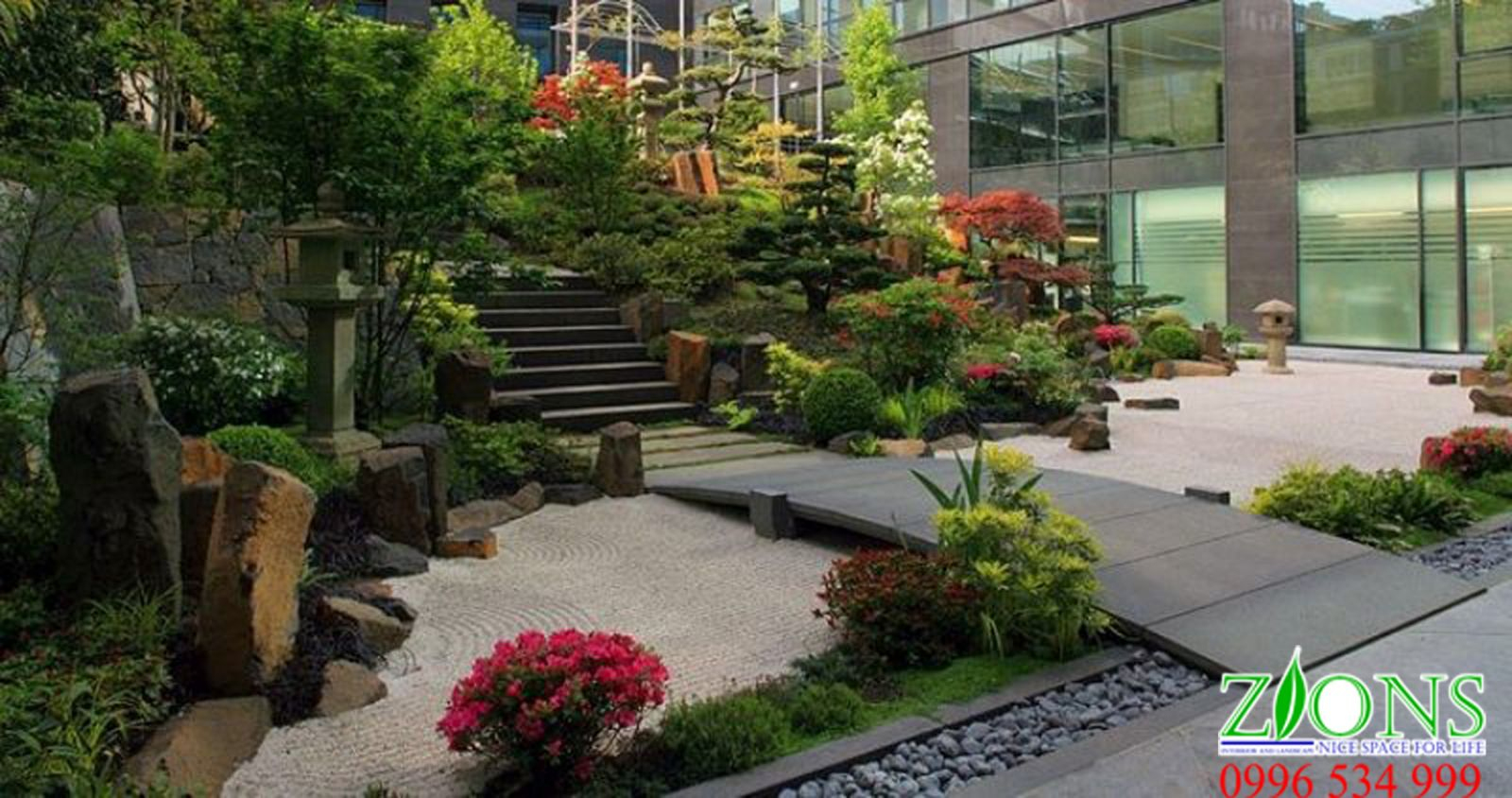 Sân Vườn Nhật - Thiết Kế Thi Công Sân Vườn Nhật serapportantà Pinterest Jardin Zen