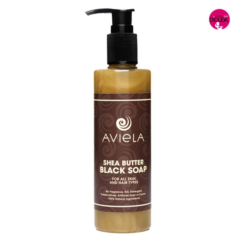 Savon Noir Liquide Corps Cheveux Et Visage Aviela serapportantà Gel Douche Antifongique