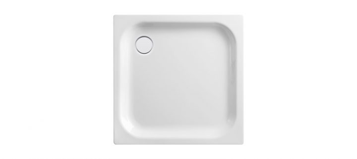 Schmidlin Receveur De Douche Plat (6,5 Cm) pour Bac À Douche 70X70