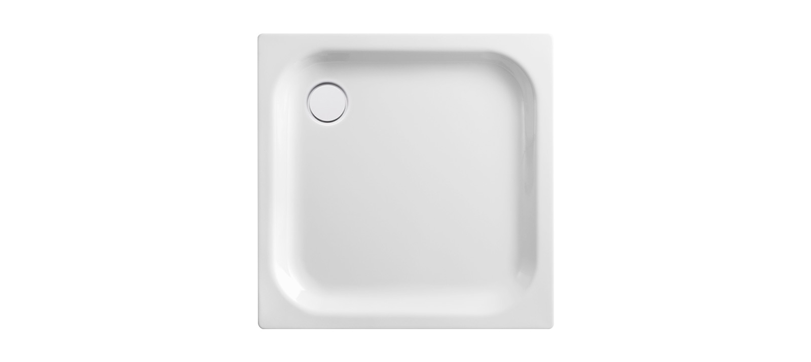 Schmidlin Receveur De Douche Plat (6,5 Cm) pour Bac À Douche 70X70