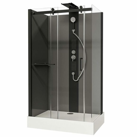 Schulte – Cabine De Douche Intégrale, 120 X 80 Cm, Cabine serapportantà Douche 120X80