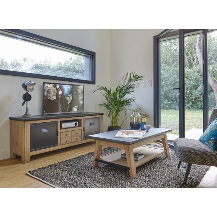 Séjour Madison – Le Géant Du Meuble avec Meubles Monnier