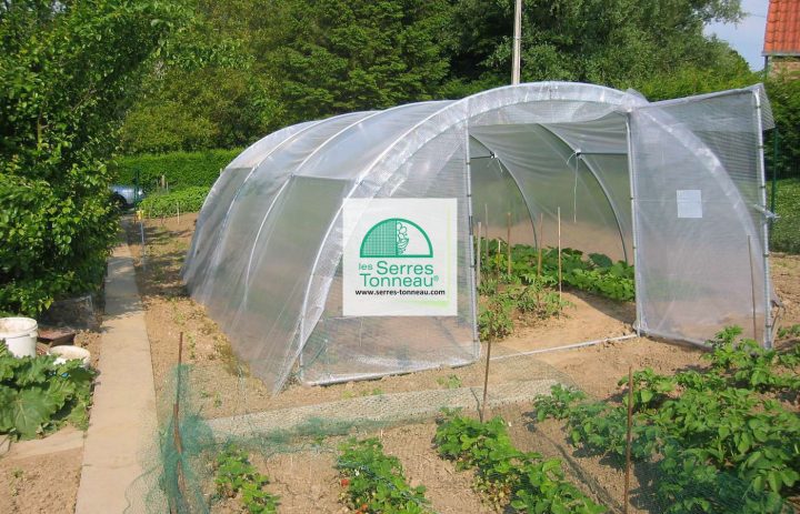 Serre Abri Legumes 4M00 X 6M00 – Serres Tonneau dedans Bache Pour Serre De Jardin Serre Abri Legumes 4M00 X 6M00 – Serres Tonneau dedans Bache Pour Serre De Jardin