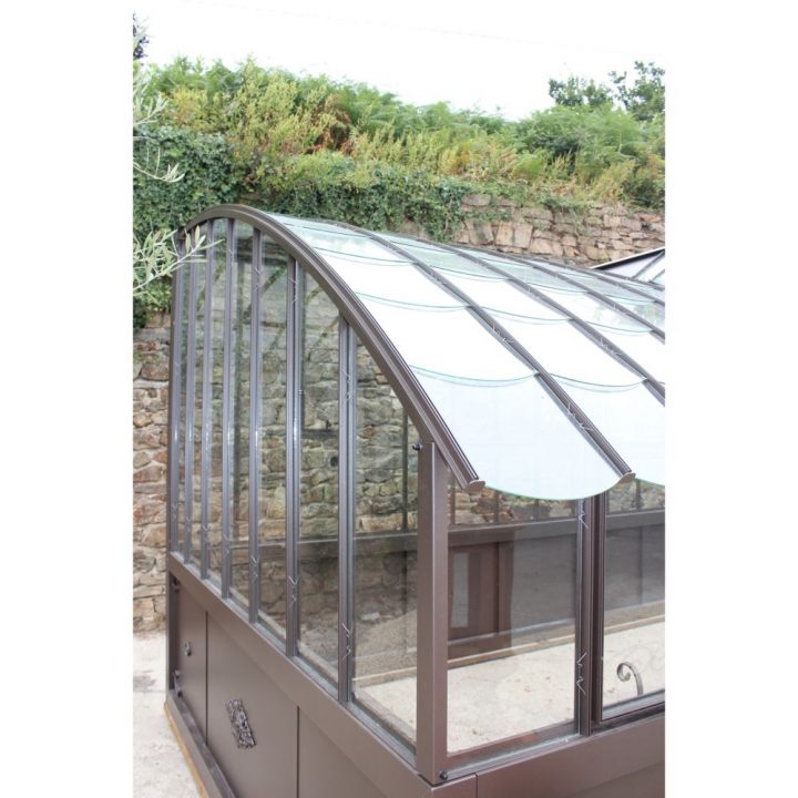 Serre Adossée Montesquieu En Verre Trempé 10.64 M² – Lams intérieur Serre De Jardin Adossée
