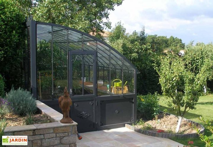 Serre Ancienne En Aluminium Et Verre Trempé 4Mm Versailles pour Armature Serre De Jardin Occasion