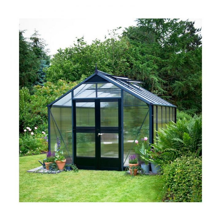 Serre De Jardin 10,9 M² Aluminium En Polycarbonate 10Mm serapportantà Serre De Jardin Jardiland