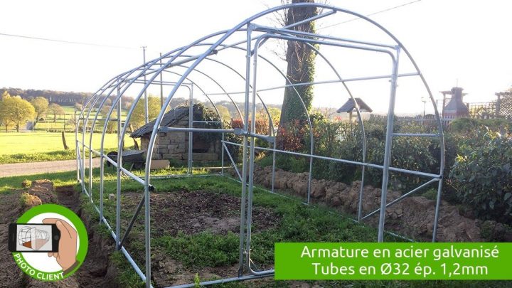 Serre De Jardin 3X6,00M Fabrication Française : Ro-K-Serre avec Armature Serre De Jardin Occasion