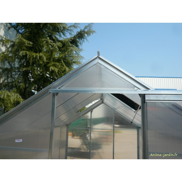 Serre De Jardin En Aluminium Et Polycarbonate, 5.92 M² concernant Serre De Jardin Pas Chere Serre De Jardin En Aluminium Et Polycarbonate, 5.92 M² concernant Serre De Jardin Pas Chere