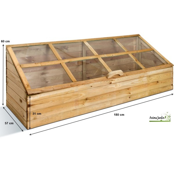 Serre De Jardin En Bois, Châssis Pour Semer, Quadruple concernant Serre De Jardin Pas Chere Serre De Jardin En Bois, Châssis Pour Semer, Quadruple concernant Serre De Jardin Pas Chere