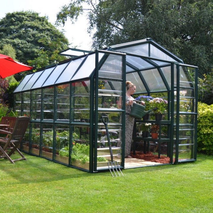 Serre De Jardin En Pvc Et Polycarbonate 10,39M² Grand encequiconcerne Serre De Jardin Jardiland