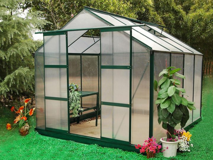 Serre De Jardin Pas Cher – Polycarbonate, Tunnel, Adossée intérieur Vente Privée Jardin