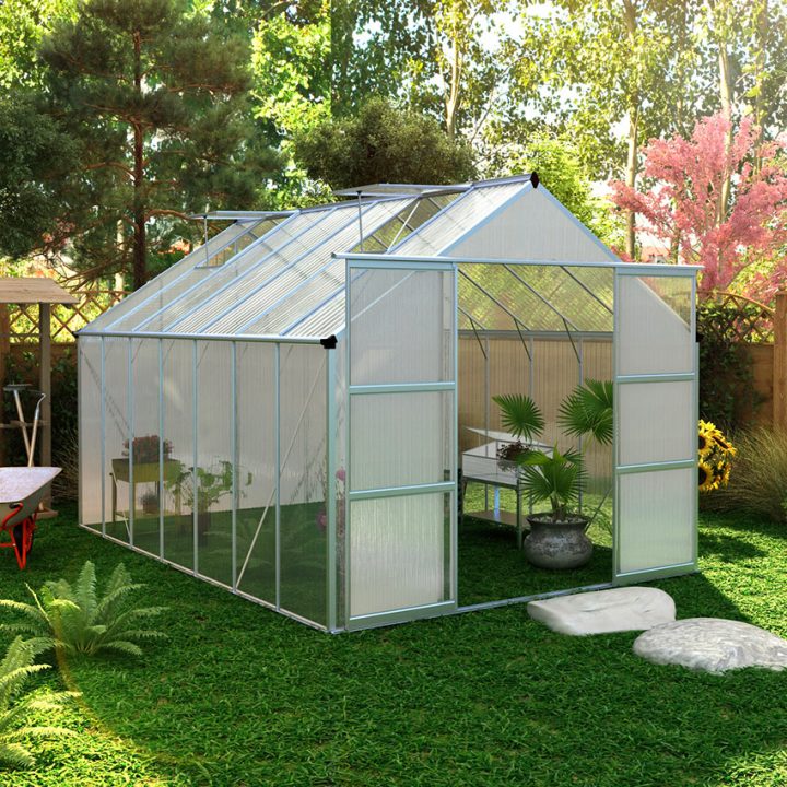 Serre De Jardin Polycarbonate 13M² – Oogarden France encequiconcerne Serre De Jardin Jardiland