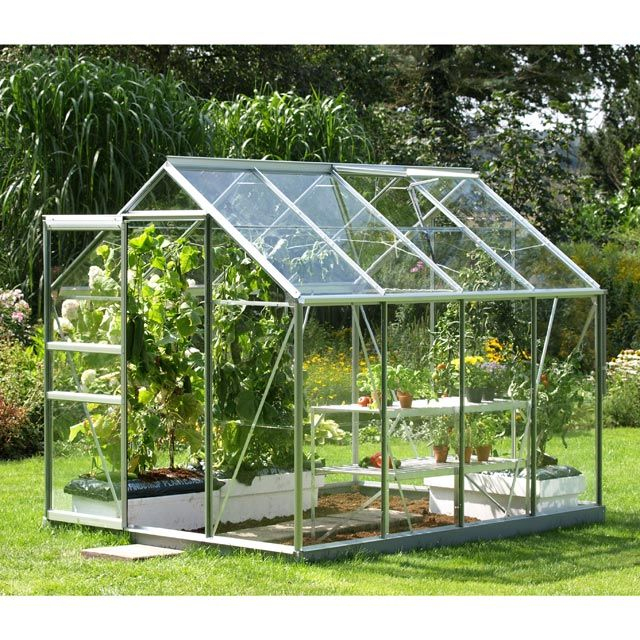 Serre En Verre 5000 5 M² Pas Cher - Serre Castorama destiné Petite Serre De Jardin Pas Cher