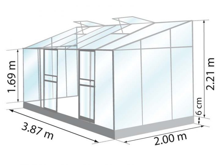 Serre En Verre Adossée Modèle Ida 7,8 M² À Petit Prix | Lams destiné Serre De Jardin Adossée